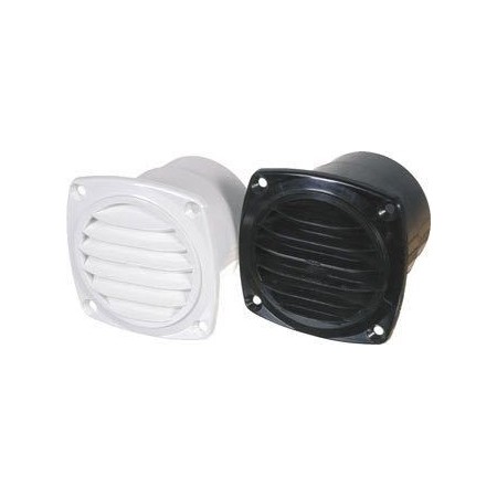 Plastikventil med studs 3" hvid