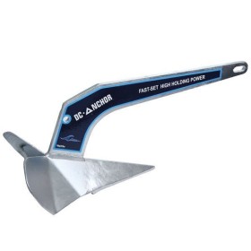 DC - Delta anker 25 kg galvaniseret - til både 20-21m