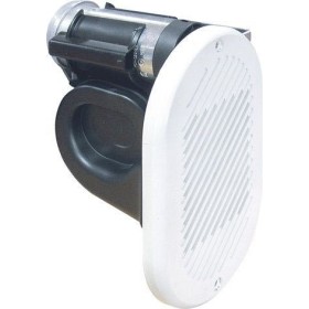 El-horn 24V til indbygning hvid