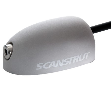 ScanStrut Dæksgennemføring vandret til 2-6mm ledning, grå
