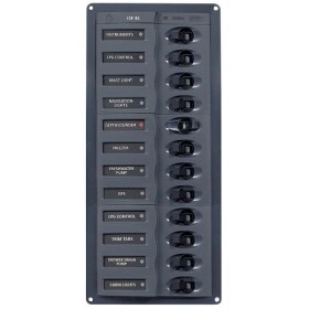 Bep lux strømpanel 12 kont.12v