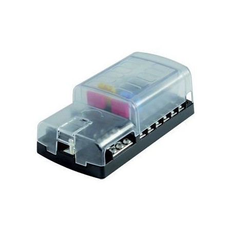 Sikringsboks til 12 sikringer max 20Amp