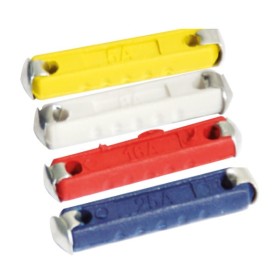 Oceanflex Porcelæns sikring 8 Amp, hvid - 10 stk.