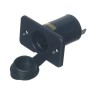 Stikdåse indbygnings model plast stor 12V20Amp/24V15Amp