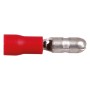 Hanstik rund rød 4.0mm 10stk