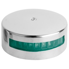 Lanterne LED RF stålhus Styrbord 2NM / 20 m båd