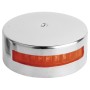 Lanterne LED RF stålhus Bagbord 2NM / 20 m båd