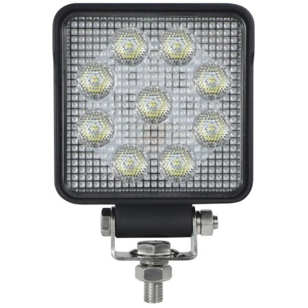 1852 dækslys 10-30Vdc, 13,5W Osram LED, Flood, 1210 lumen