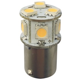 1852 LED bajonet BA15S Ø19x33mm 10-35vdc 1,0/10W - 2 pak