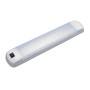 Led lys armatur hvid abs, 2 x 54 led varm, 12 & 24v