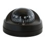 Riviera kompas ARIES - sort med sort kompas rose,  12V lys