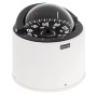 Riviera kompas WHITE STAR 5" BW4 130mm, piedestal, hvid