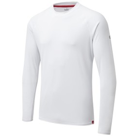 Gill UV011 Men's UV Tec T-Shirt Lang Hvid Str L