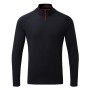 Gill UV009 Men's UV Langærmet Zip T-shirt Navy Str M