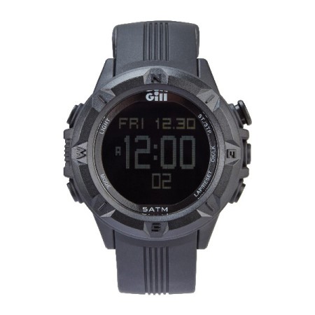 Gill Stealth Racer ur, sort rem