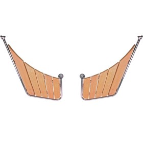 Badeplatform til snekke 95/47x65cm ø32mm