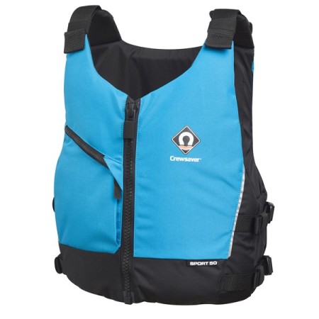 Crewsaver Sport 50N flydevest Blå Junior brystmål 66-86