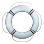 Redningskrans hvid med refleks navy FP 380 uden kasteline