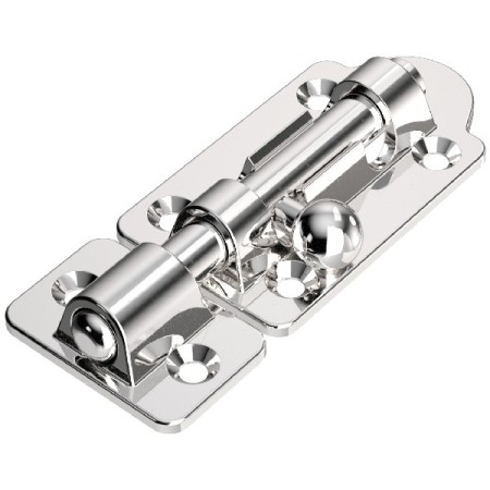 Roca skudrigel 75mm forkromet messing