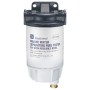 Brændstoffilter komplet m/alu top & bund, 10 micron
