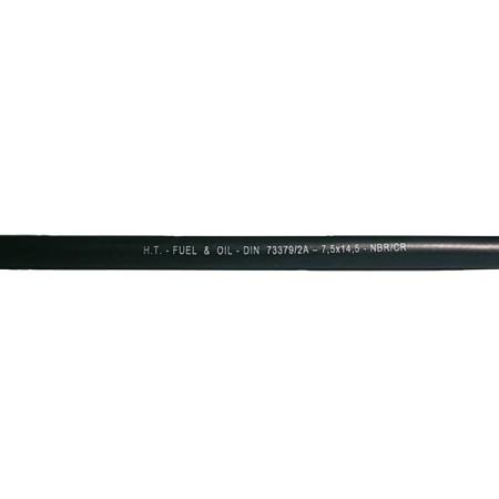 Benzinslange gummi Ø10.0mm x 17 50m