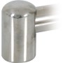 Gelænderholder RF stål Ø22mm lukket