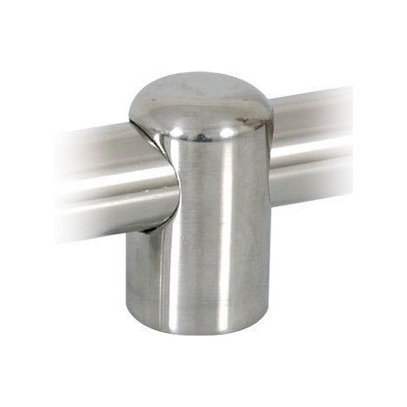 Gelænderholder RF stål Ø22mm - åben