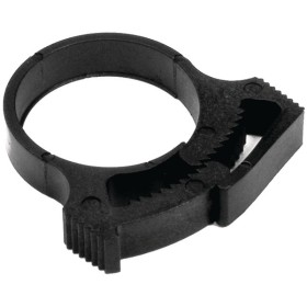 Spændebånd plast 13,8 - 15,1mm sort - 7mm