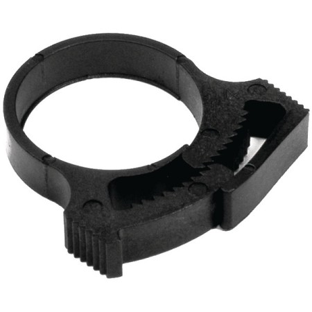 Spændebånd plast 13,8 - 15,1mm sort - 7mm