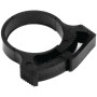 Spændebånd plast 18,2 - 21,0mm sort - 7mm