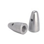 Tecnoseal Volvo zinkmøtrik for aksel Ø25mm, med m16mm gevind