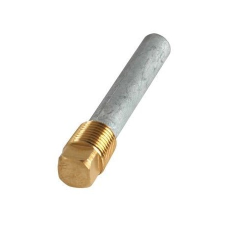 Tecnoseal zink for varmeveksler med 1/4" messingprop