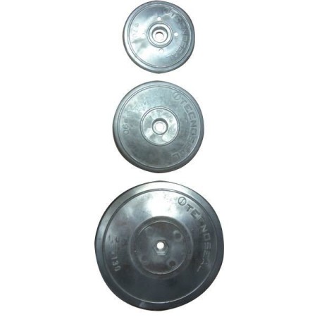 Tecnoseal Zink tallerken anode sæt Ø70mm 250 gr