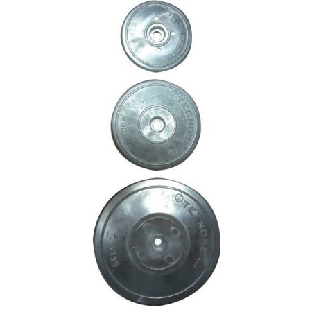 Tecnoseal Zink tallerken anode sæt Ø130mm 1030g