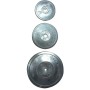 Tecnoseal Zink tallerken anode sæt Ø130mm 1030g