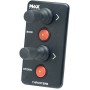 Max Power Joystick 12/24v dobb. sort