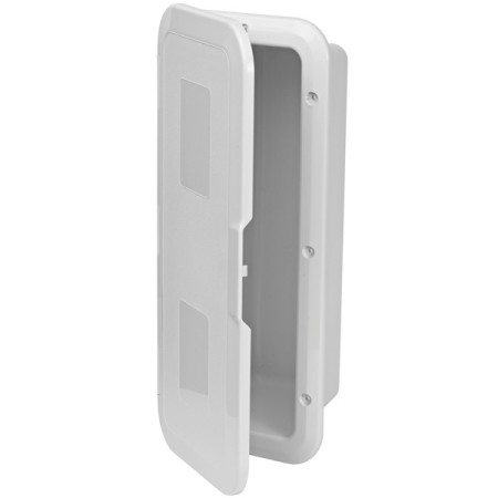 Indbygningsboks med luge udv:430x180x110mm