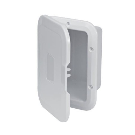 Indbygningsboks med luge udv:245x175x100mm