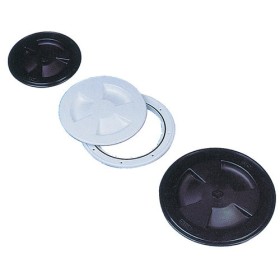 Nuova Rade inspektionsluge sort Ø130/170mm