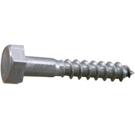 Skrue fransk 8 x 60 a4 DIN 571-4 2stk