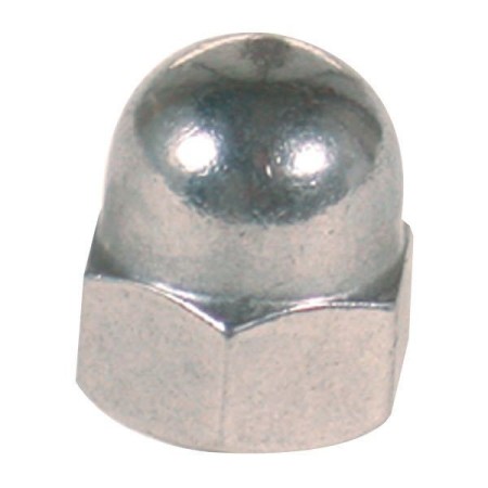 Topmøtrik M8 A4 100stk
