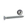 Skrue linsehoved 4.8 x 25 A4 Torx kærv ISO 14587 10stk