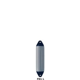 Polyform F01L fender 560x130mm grå/sort