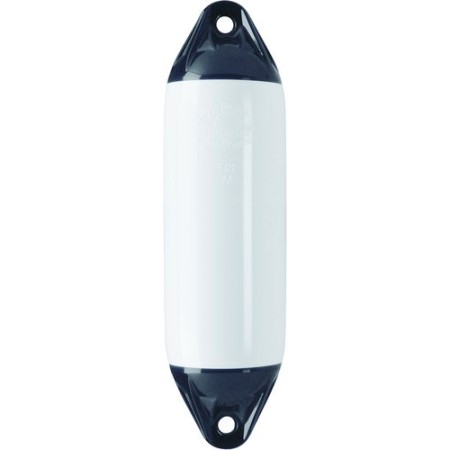 Polyform F2 fender 610x220mm hvid/sort