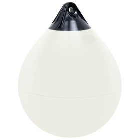 Polyform A3 jordbær fender 460x575mm hvid med sort top