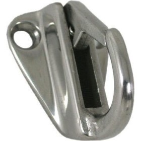Fenderkrog med lås RF stål 42 x 29mm