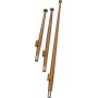 1852 Flagspil i teak 90cm bøsning Ø25 mm