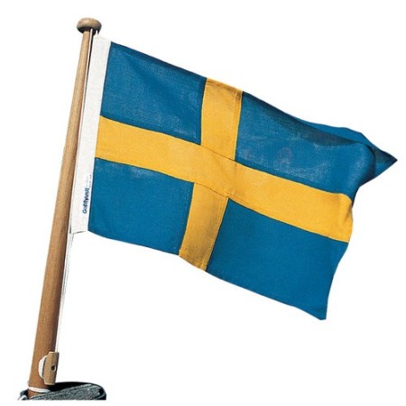 Adela Bådflag Bomuld Sverige , 120X75 Cm