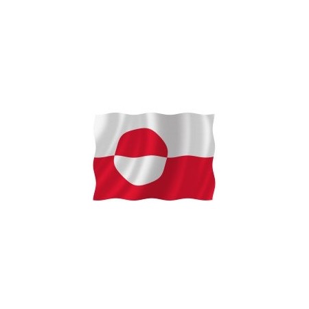 Adela flag grønland 90cm syet