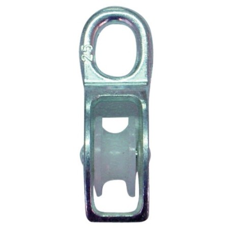 Enkeltblok galv 40mm